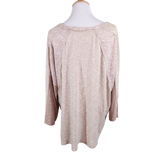 Cato Plus Size 3/4 Sleeve Top, sz 22-24 - Picture 2 of 6